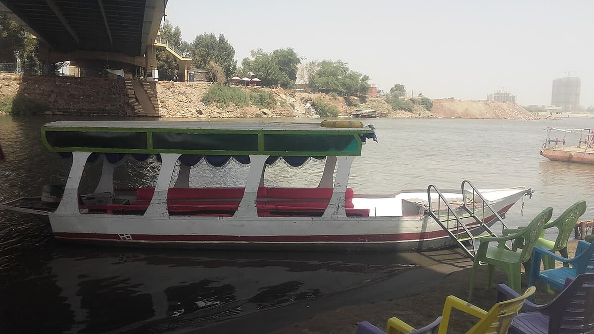 Cover - A boat on the Blue Nile