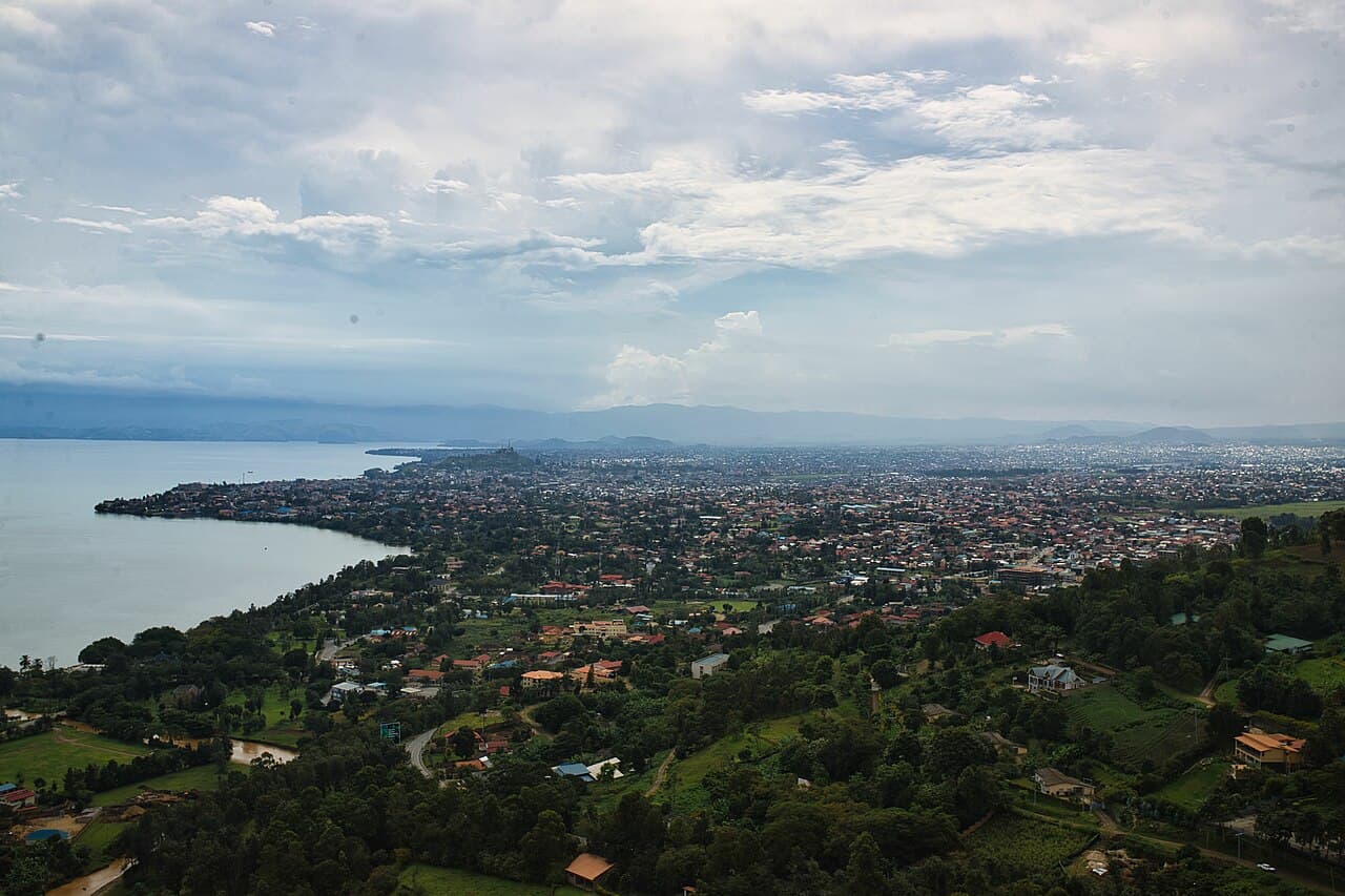 Illustration — Kivu Goma and Rubavu On Rwanda Side
